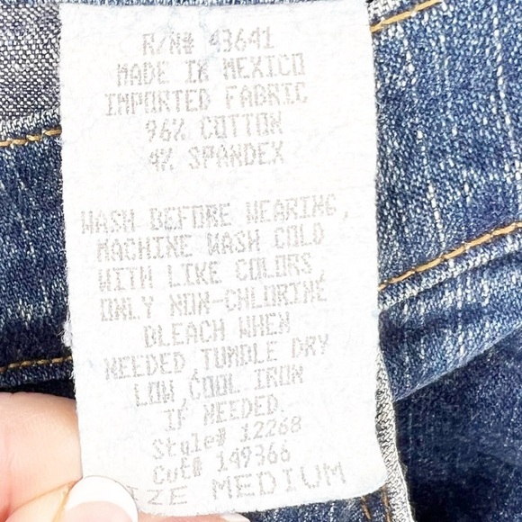 ✅ SOFT SURROUNDINGS STRAIGHT LEG JEANS SIZE MEDIUM - Picture 7 of 7